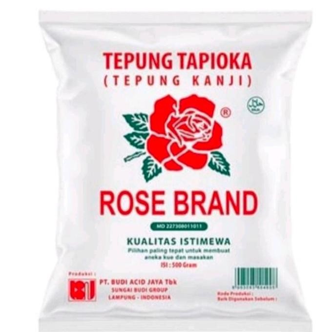 

Terlaris Tepung Tapioka Kanji Rosebrand 500 Gr