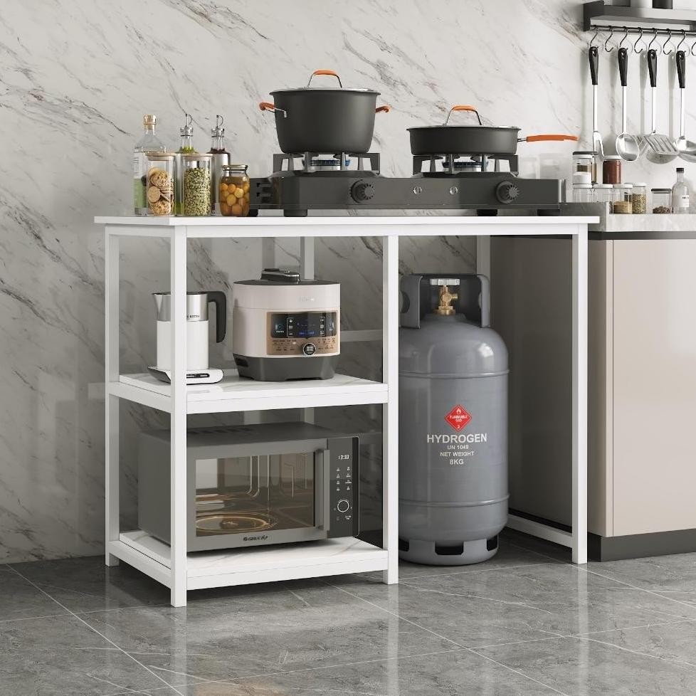 Meja Kompor 2 Tungku Full Besi/Rak Dapur/Meja Kompor/Minimalis/ern/Kualitas Premium/Besi