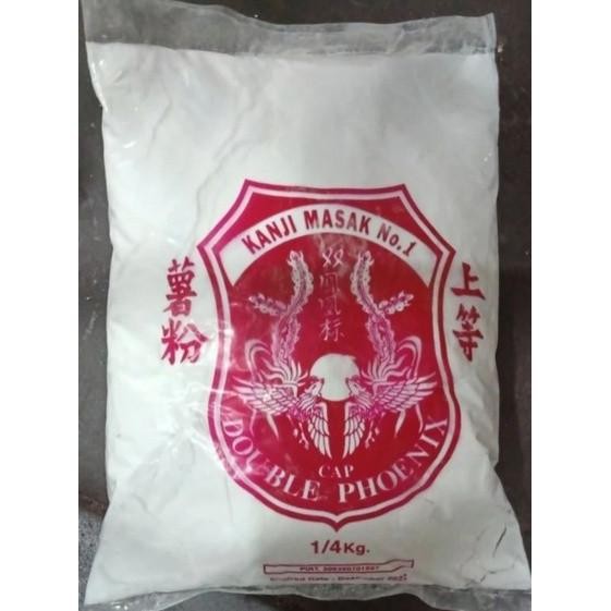 

Terlaris Tepung Tapioka Kanji Phoenix 250Gr / Tepung Kanji Cap Double Phoenix 250Gr / Tepung Tapioka / Tepung Aci / Kanji Naga