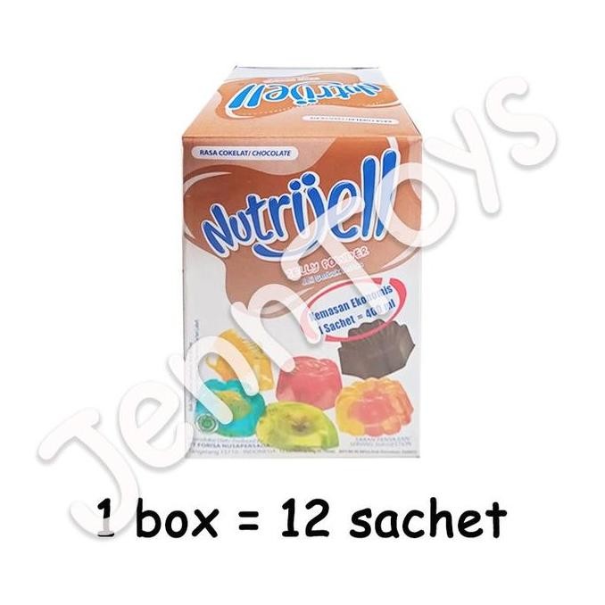 

Nutrijel Bubuk jelly rasa buah Pudding Jelly Powder NUTRIJELL EKONOMIS