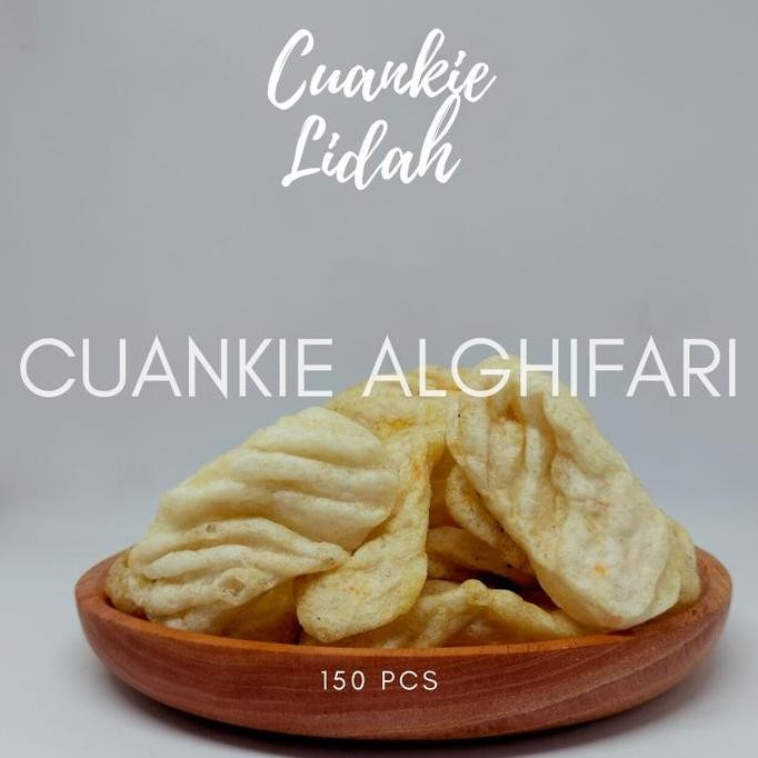 

Cuankie Lidah isi 150 pcs, Alghifari jajan lebaran