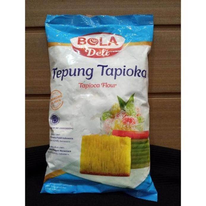 

Terlaris Tepung Tapioka / Tepung Kanji Bola Deli 500 Gram