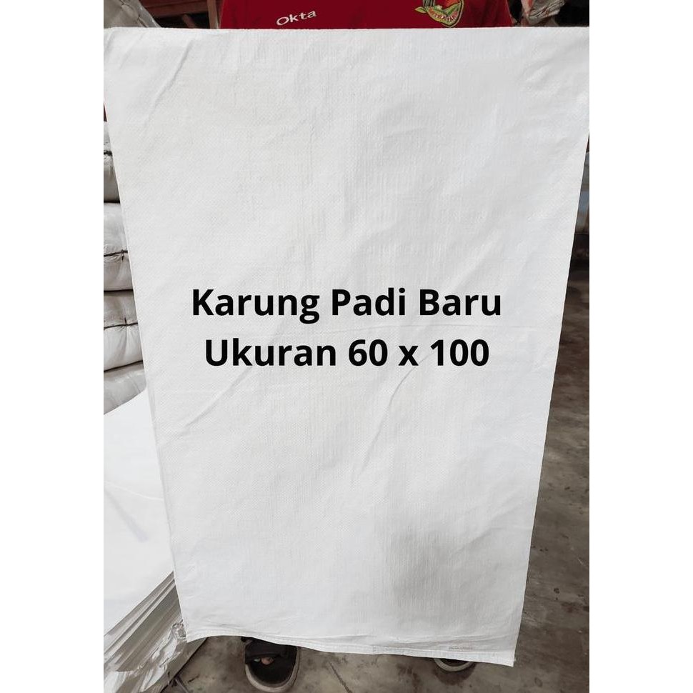 

Terlaris Karung Plastik Baru Uk 60 X 100 Putih - Karung Padi Putih - Karung