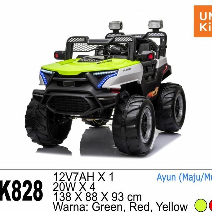 Diskon (Ada Toko Surabaya) Mainan Anak Mobil Aki Anak Unikid Uk828 Uk 828