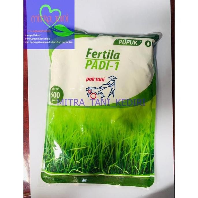 

Terlaris Pupuk Fase Vegetatif Fertila Padi 1 Kemasan 500Gram Dari Saprotan Utama