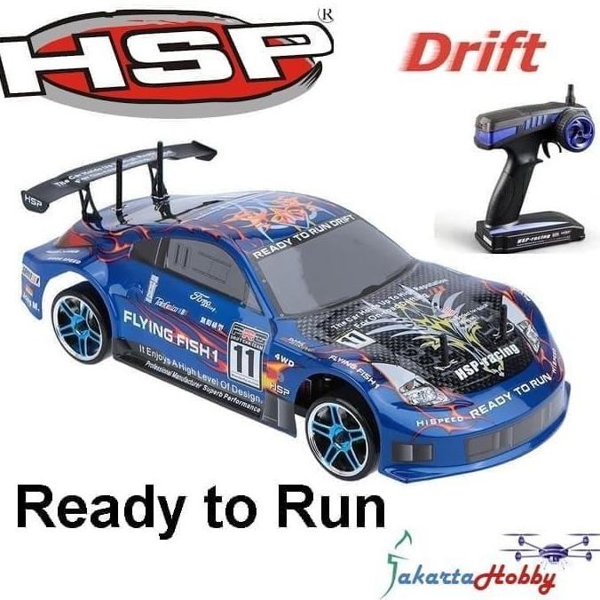 Diskon Rc Car Hsp Flying Fish Drift 2.4Ghz Rtr