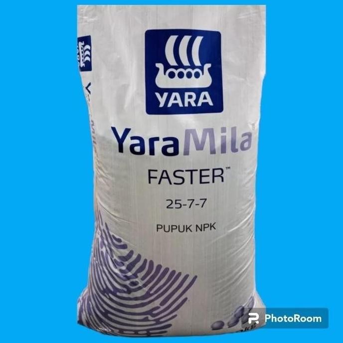 

Terlaris Senyum Tani Pupuk Npk Yaramila Faster 25-7-7 Kemasan Repaking 1Kg