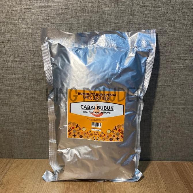 

Bubuk Tabur Pedas/seaweed/balado/bbq/jagung bakar/ Keju Bubuk 500 Gram