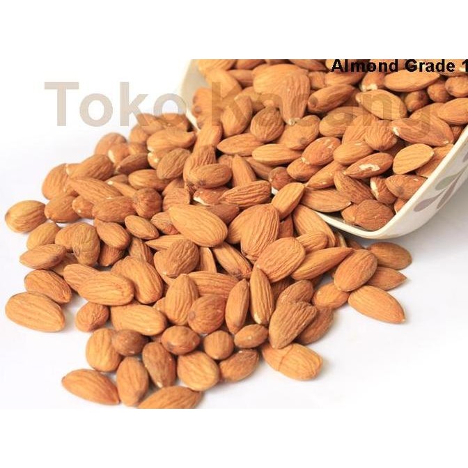 

Kacang Almond Kulit Ari Oven / Matang 500gr