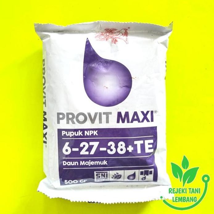

Terlaris Pupuk Npk Provit Maxi 500Gr 6-27-38+Te