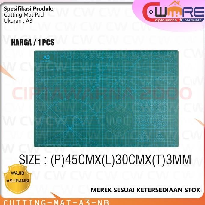 

#####] Cutting Mat / Alas Potong Kertas Plastik Karton Prakarya Joyko CM-A3