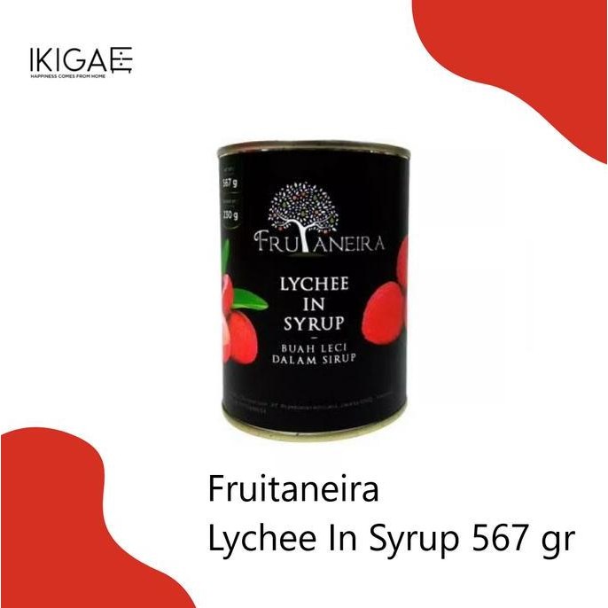 

FRUTANEIRA LYCHEE IN SYRUP / BUAH LECI DALAM SIRUP KEMASAN KALENG