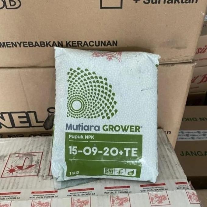 

Terlaris Pupuk Npk Grower 15-09-20+Te 1Kg