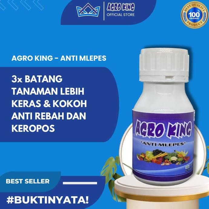 

Terlaris Agro King Anti Mlepes - Solusi Meningkatkan Kekuatan Dan Ketahanan Tanaman - Gib Gro Tumbuhan Pupuk Hayati Cair Npk Cair Pelebat Buah
