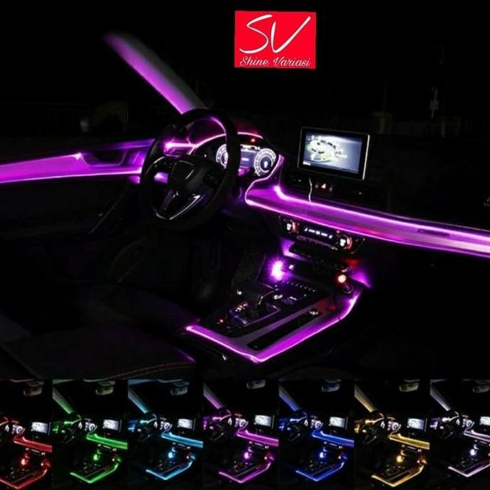 New Ambient Light Atmosphere Lamp Laser RGB Interior Mobil