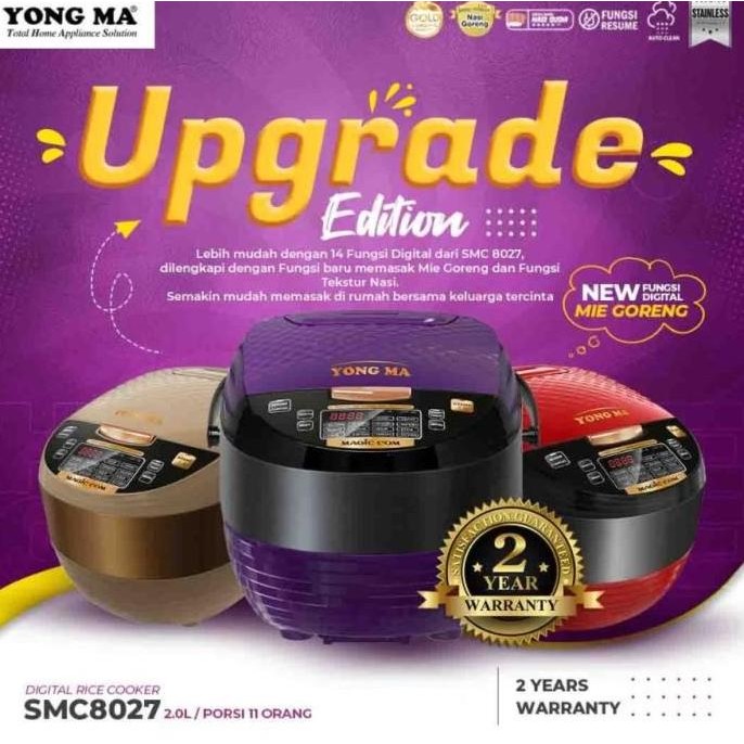 Produk Baru Yong Ma SMC-8027 Digital Rice Cooker SMC 8027 SMC8027