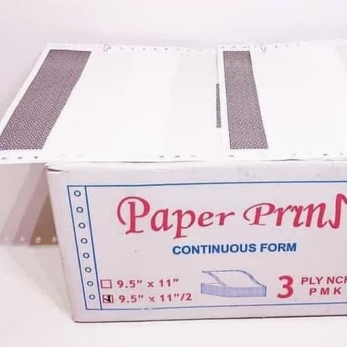 

Continuous Form 3 Ply 9.5 X 11/2 Slip Gaji