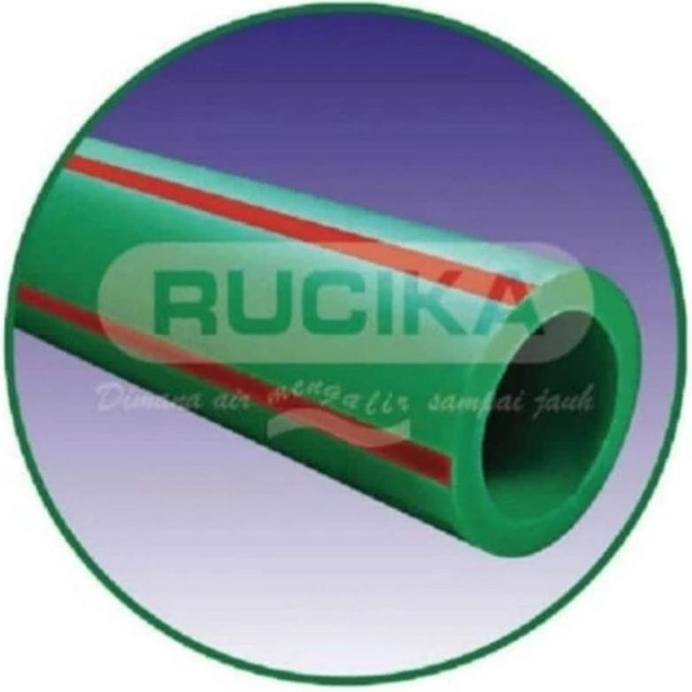 PJ PipaPN20PPR RUCIKA1/2inch4meter Pipa Air Panas PPR PN20 20mm Pipa PPR 0.5 inch