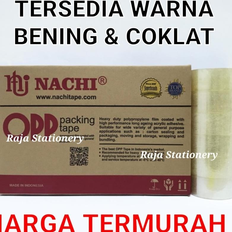 

Laban Nachi 2 Inch 100 Yard 48Mm Opp Bening Colat Tape 1 Du 72 Roll Berualita