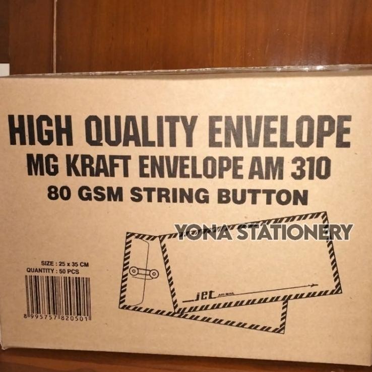 

Amplop Colat Tali 310 1 Bo 50 Pc