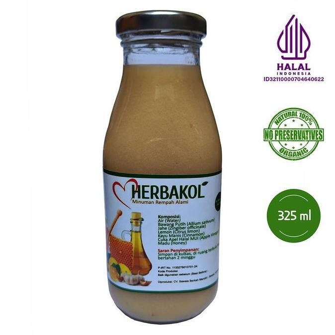 

HERBAKOL Jus Bawang Putih Jahe Merah Lemon