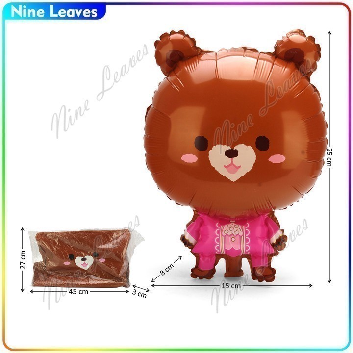 [Grosir] Balon Gas Panda / Beruang 50 Pcs Mainan Anak Murah