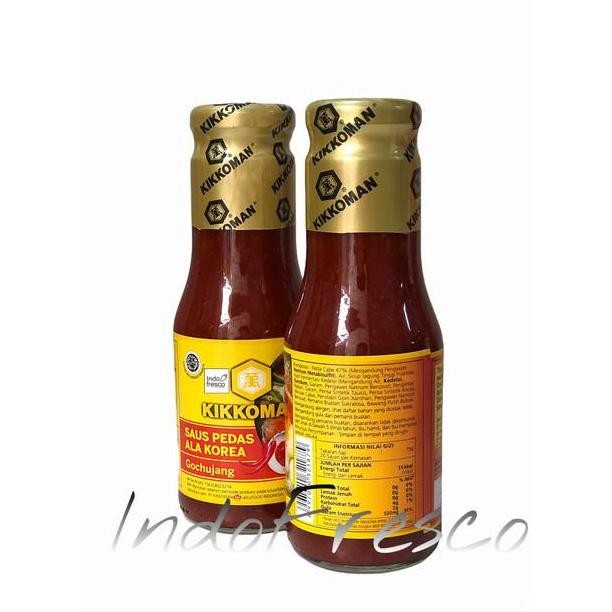 

Diskon! Kikkoman Gochujang Sauce-Sambel Pasta- Saus Pedas Ala Korea Halal 300G