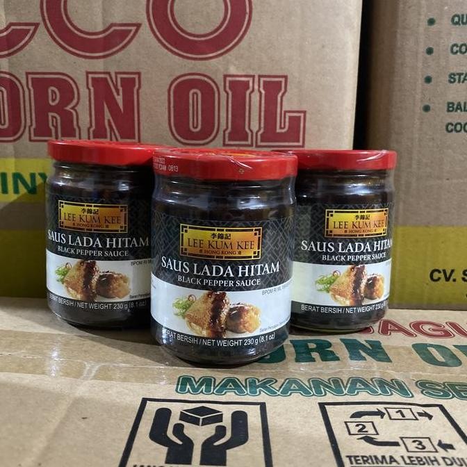 

lee kum kee saus lada hitam 230 gram / black pepper sauce terlaris
