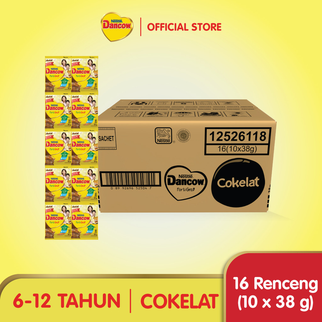 

DANCOW Coklat Fortigro SICh 16 x (10x38g)