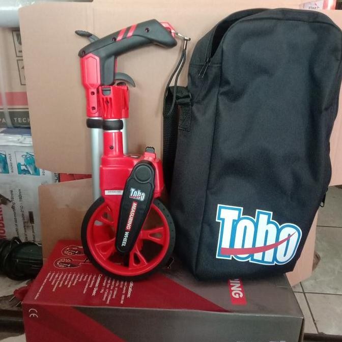 Meteran Jalan TOHO Measuring Wheel Meteran Dorong Jalan 1 Roda Akurat