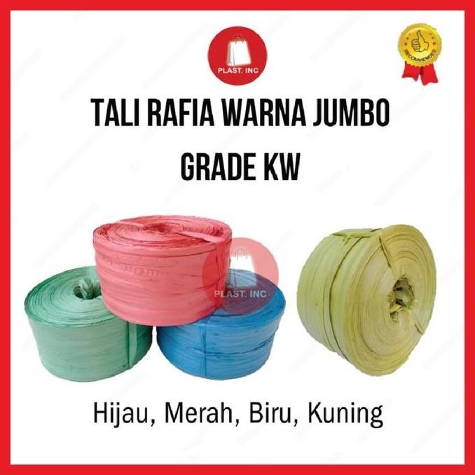 

Tali Rafia Roll Besar Ukuran 5Kg Grade Kw Promo