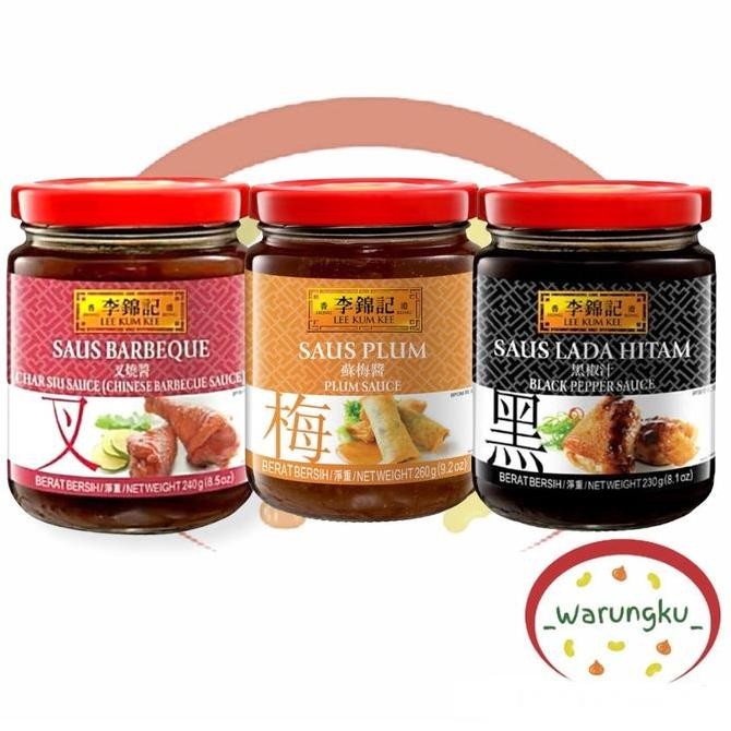 

Lee Kum Kee 230Gr Saus Barbecue Barbeque Plum Lada Hitam Lkk Stok Terbatas