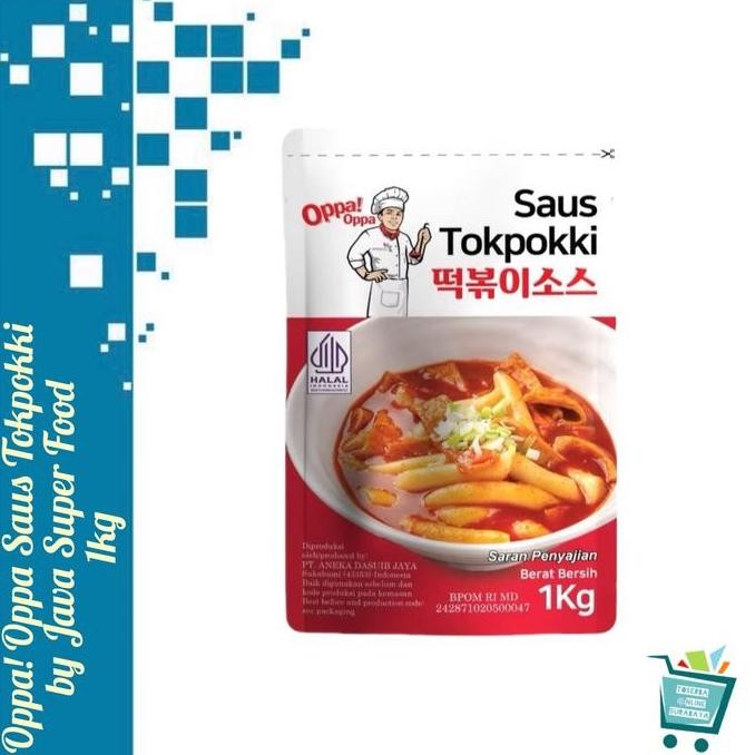 

PROMO OPPA TOKPOKKI TTEOKBOKKI TTOKPOKKI SAUCE / OPPA SAUS TOPOKKI 1KG