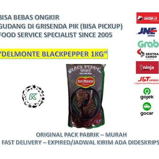 

Diskon! Delmonte Saus Lada Hitam Blackpepper 1Kg Refill Pouch