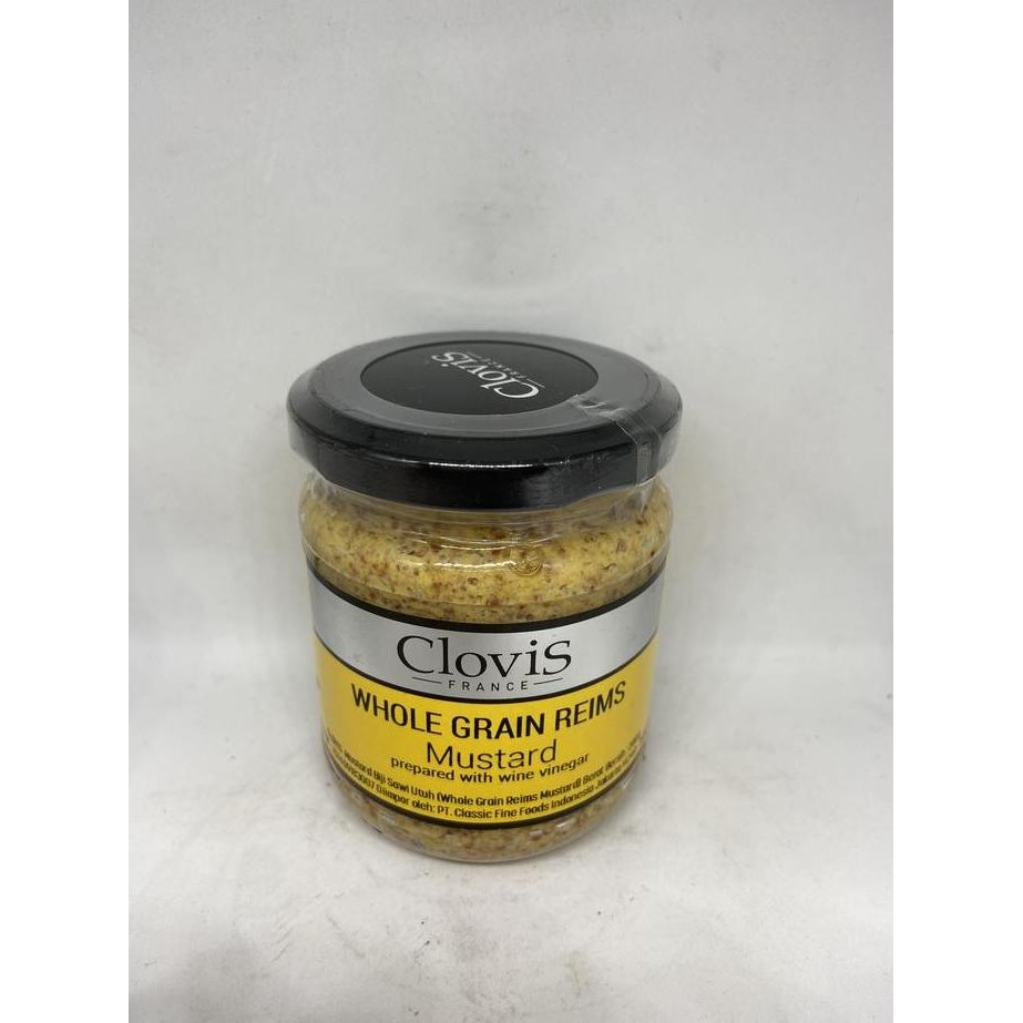 

Ready CLOVIS WHOLE GRAIN REIMS MUSTARD 200 GR