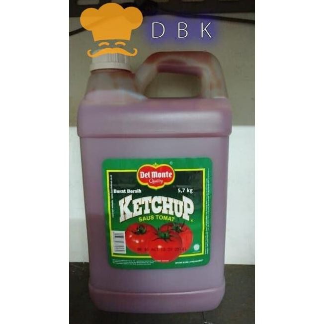 

PROMO DELMONTE TOMAT 5.5KG (GOJEK/GRAB) SAUS TOMAT KETCHUP SAUCE DIRIGEN