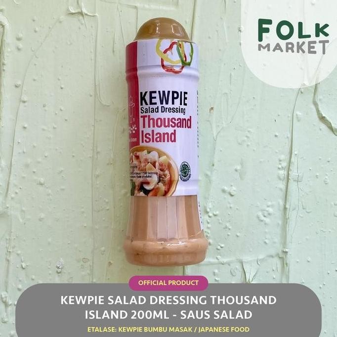 

Ready KEWPIE Salad Dressing Thousand Island 200ml - Saus Salad