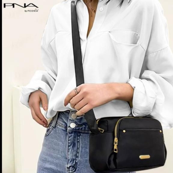 Peonia Pna Youngwoo Tas Selempang Wanita Elegant Outdoor