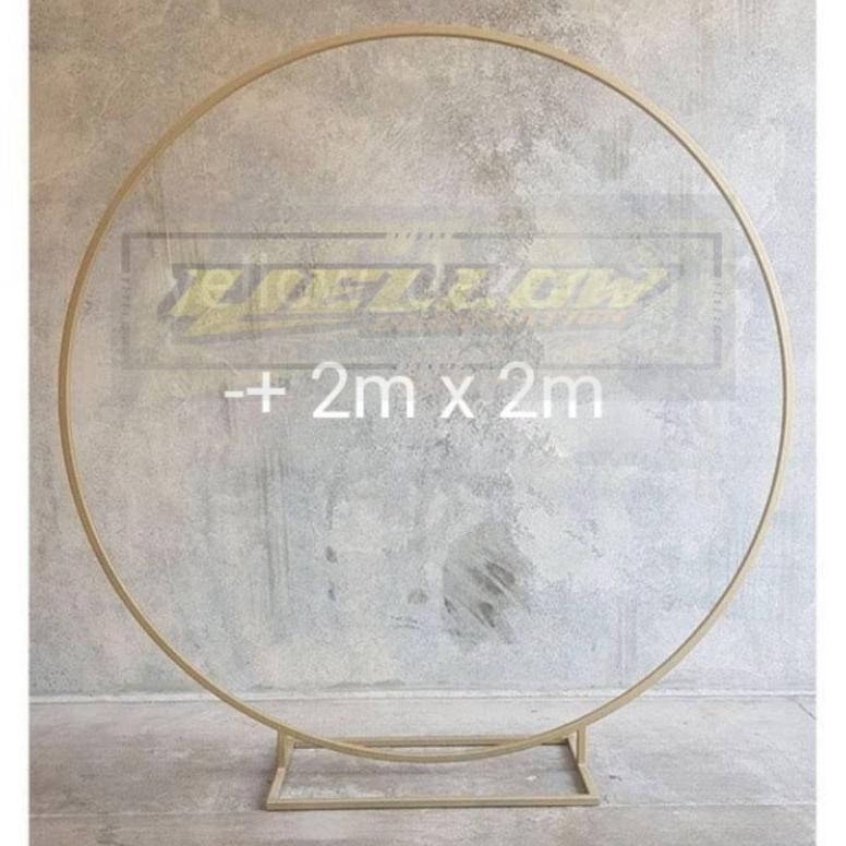 Ready Stock Lingkar Ring Besi backdrop dekor wedding