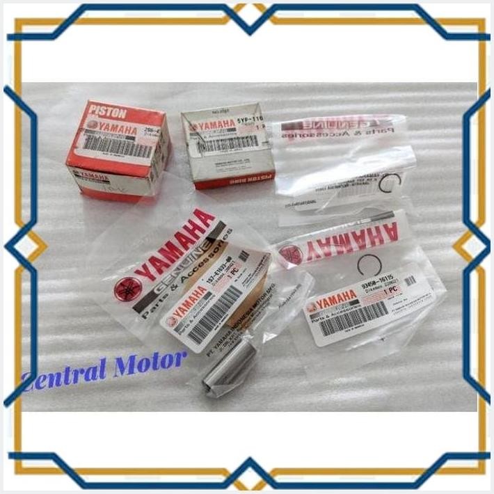 [YCM] PISTON KIT SEKER SEHER JUPITER MX ASLI YAMAHA 2S6-E1631-21 1S7-E1633-00 5YP-11603-00 93450-161