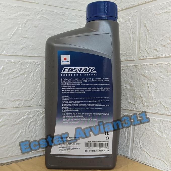 Suzuki Ecstar At Oil Aw-1 (Oli Transmisi Matic) Ertiga, Xl7, All New Baleno, All New Grand Vitara, A