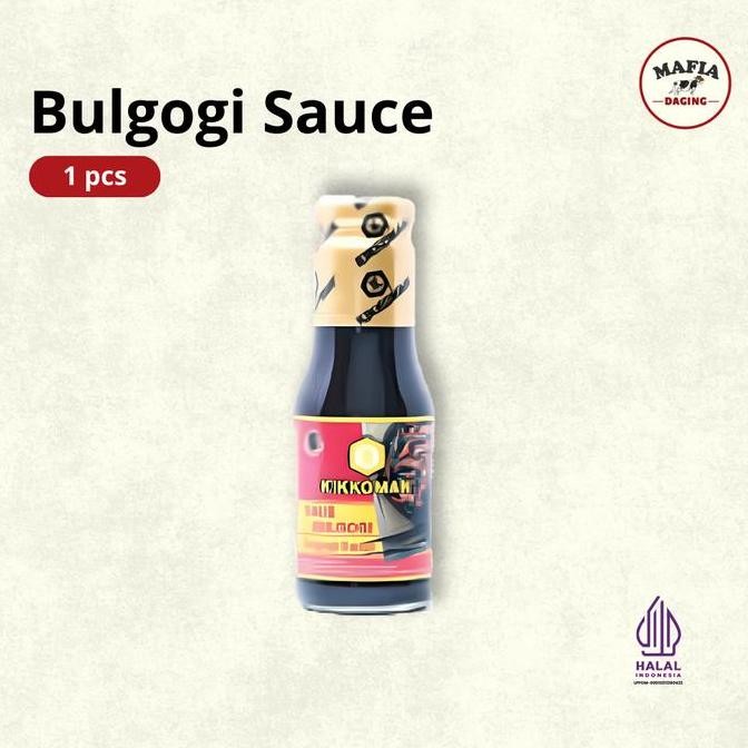 

PROMO [MAFIA DAGING] BULGOGI SAUCE KIKKOMAN / SAUS BULGOGI HALAL 300 ML