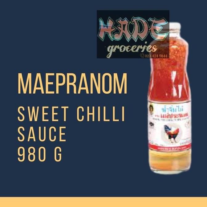 

PROMO SWEET CHILLI THAI|SAUCE BANGKOK MAEPRANOM 980GR
