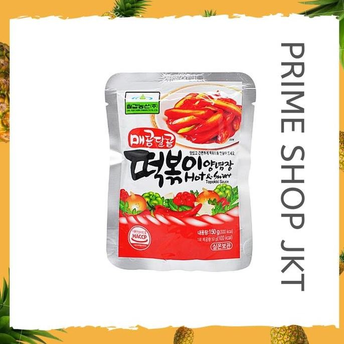 

Ready Korean Beksul Sweet & Spicy Topokki Hot Sauce Saus Tteokbokki
