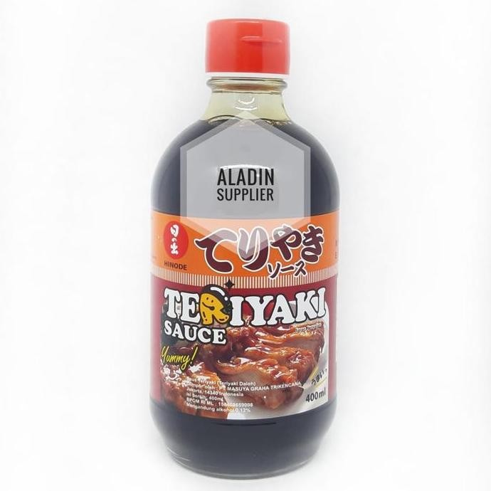 

Diskon! Hinode Teriyaki Daioh Sauce- Saus Teriyaki 400Ml