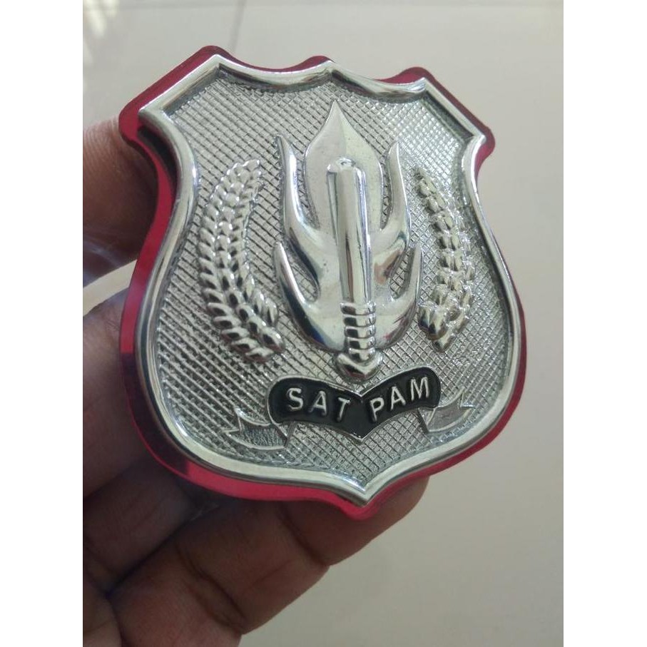 Pin Cor Kewenangan Satpam/Wing Satpam Baru New Stok