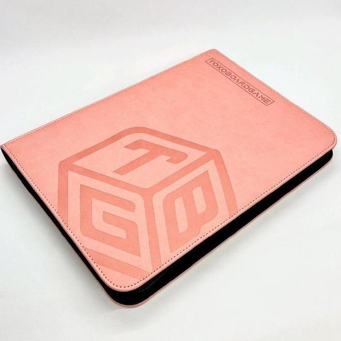 

TERMURAH - Premium 9 Pocket PU Leather Binder Zipper Card Album - TBG - TokoBoardGame