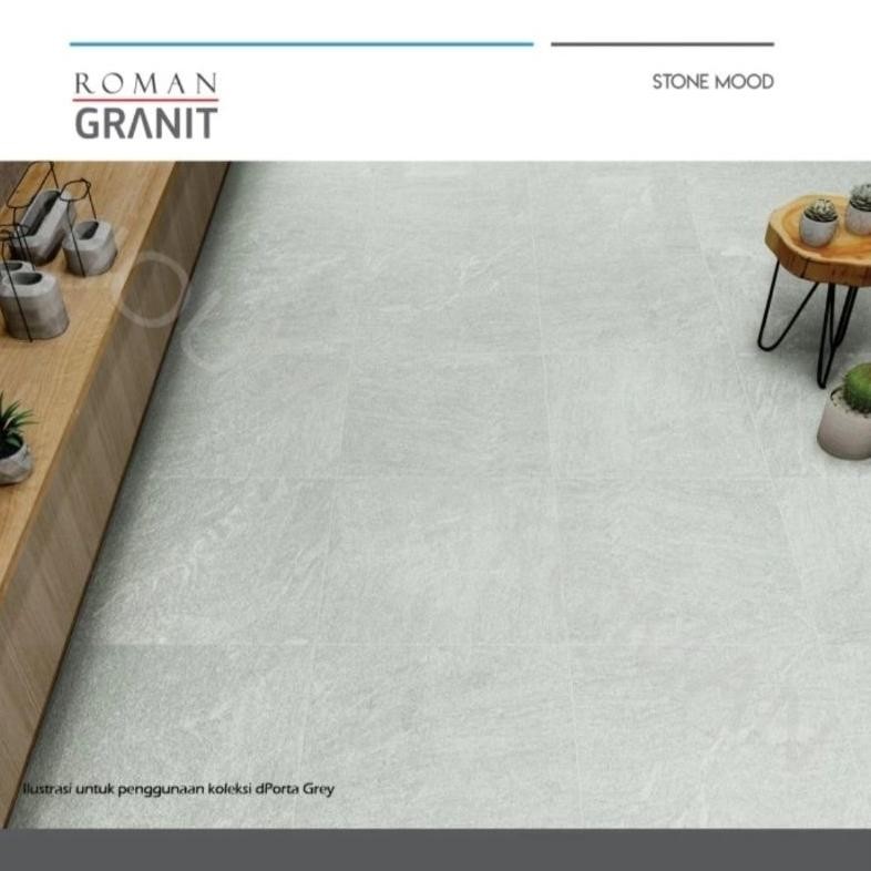 WN Roman Granit 60x60 dPorta Series (Stone Mood) / Granit Lantai Anti Slip / Granit Lantai Koridor /