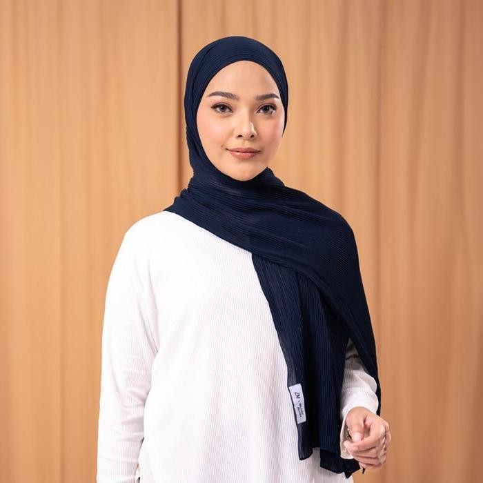 Zm Zaskia Mecca - Kyomi Pashmina Instant Plisket Jilbab