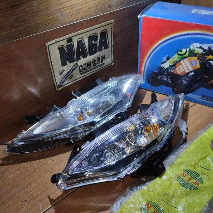 Promo Lampu Sen Depan Set Bohlam Fiting Mio J Kualitas Original COD